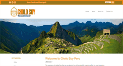 Desktop Screenshot of cholosoyperu.com